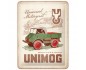 Plakat Metalowy Mercedes Daimler Truck Unimog 1951