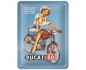 Metalowy Plakat 15x20 Ducati Cilindrata 60 Pin Up