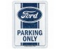 Metalowy Plakat 15x20 Ford Parking Only - Stylowa Dekoracja dla Prawdziwych Fanów Forda