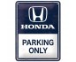 Metalowy Plakat 15x20 Honda AM Parking Only – Nadaj Swojemu Garażowi Legendarny Styl!