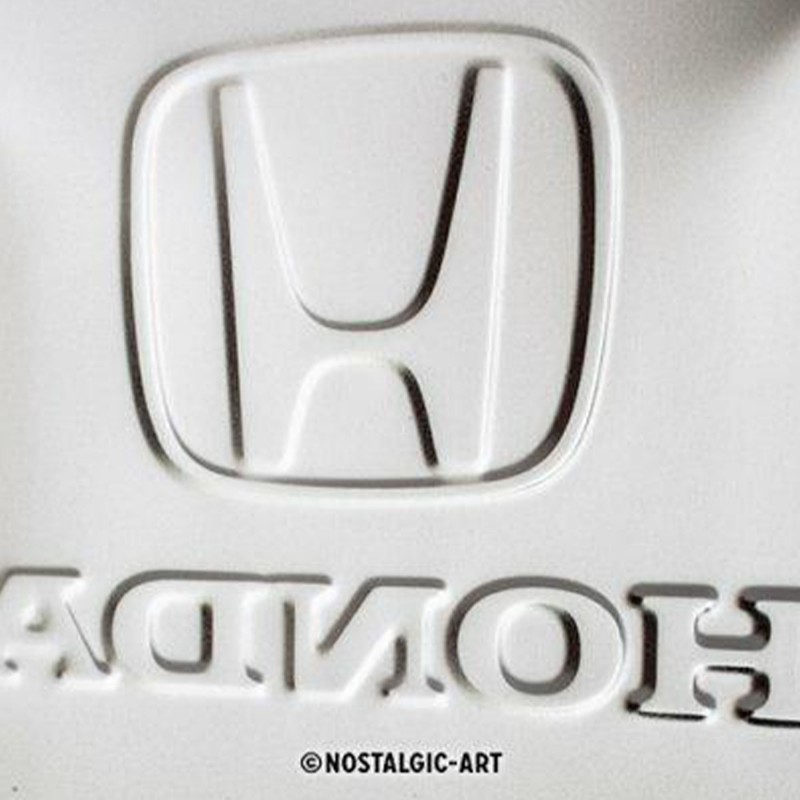 Metalowy Plakat 15x20 Honda AM Parking Only – Nadaj Swojemu Garażowi Legendarny Styl!