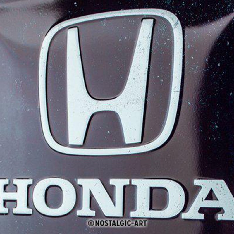 Metalowy Plakat 15x20 Honda AM Parking Only – Nadaj Swojemu Garażowi Legendarny Styl!