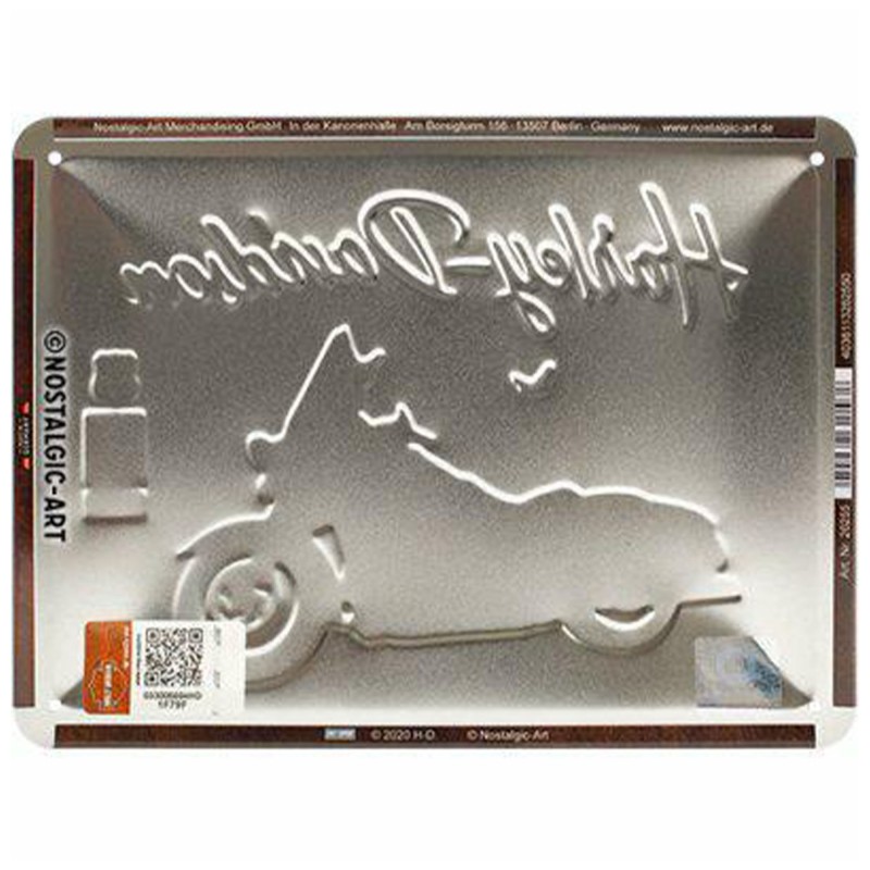 Metalowy plakat 15x20 Harley Davidson Road King Classic Route 66, który przemienia ścianę w trasę niekończącej się wolności!