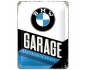 BMW Plakat Metalowy 15 x 20 cm „Garage” - Przenieś Klasę Niemieckiej Motoryzacji do Swojego Garażu!