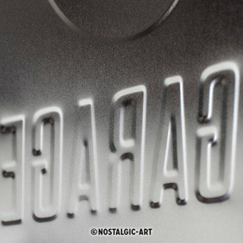 BMW Plakat Metalowy 15 x 20 cm „Garage” - Przenieś Klasę Niemieckiej Motoryzacji do Swojego Garażu!