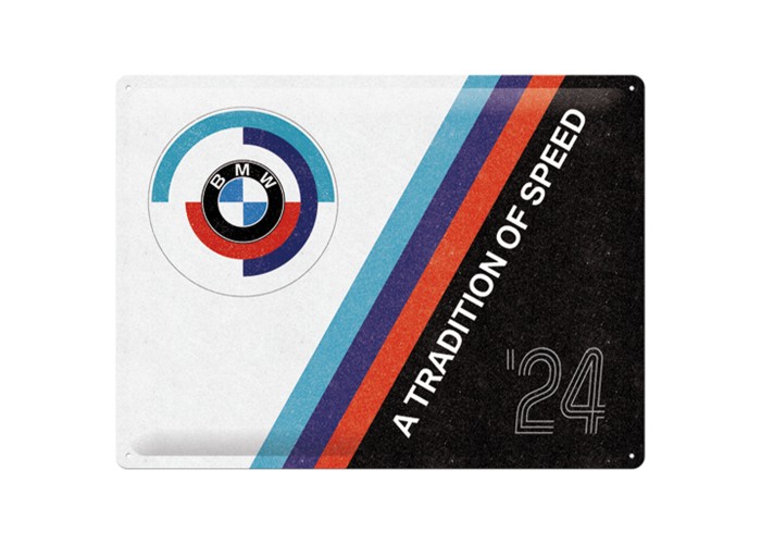 Odkryj Siłę Legendy z Plakatem BMW Motorsport Tradition Of Speed 30x40 cm