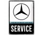 Plakat Metalowy Mercedes-Benz Service 30x40 cm
