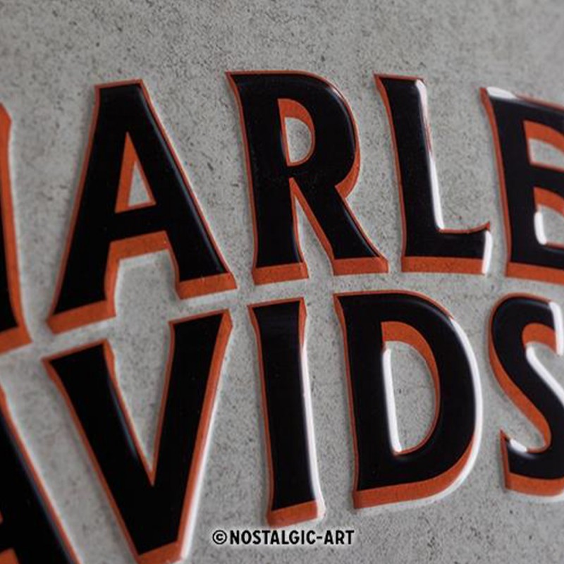 Metalowy Plakat 30x40 Harley-Davidson Chart