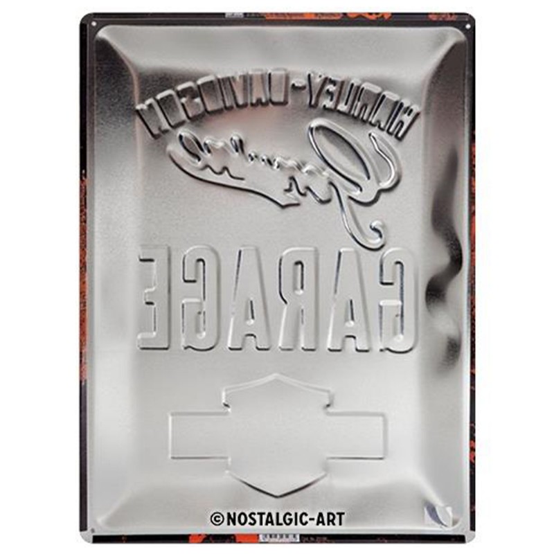 Metalowy Plakat 30x40cm Harley-Davidson G Harley-Davidson Garage