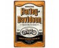 Metalowy Plakat Harley-Davidson Genuine Motorcycles Milwaukee 20x30 cm