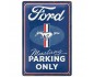 Metalowy Plakat 20x30 Ford Mustang Parking Only