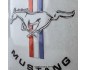 Metalowy Plakat Ford Mustang Horse & Stripes Logo 20x30 cm