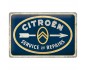 Metalowy Plakat 20x30 Citroen Service Repairs - Unikalny Akcent z Charakterem Retro
