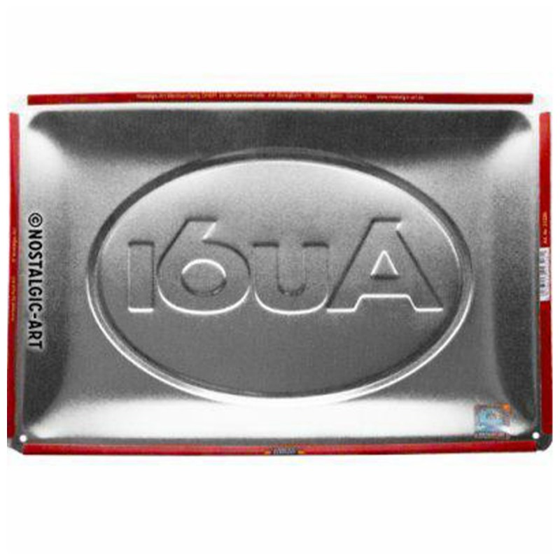 Nowy Wymiar Stylu z Metalowym Plakatem Audi Logo Red Shine 20x30 cm - Esencja Pasji na Twojej Ścianie!
