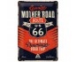 Plakat Metalowy Route 66: The Ultimate Road Trip 20x30 cm