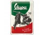 Metalowy plakat Vespa The Italian Classic 20x30 - wzbogać swoje wnętrze ikoną motoryzacji
