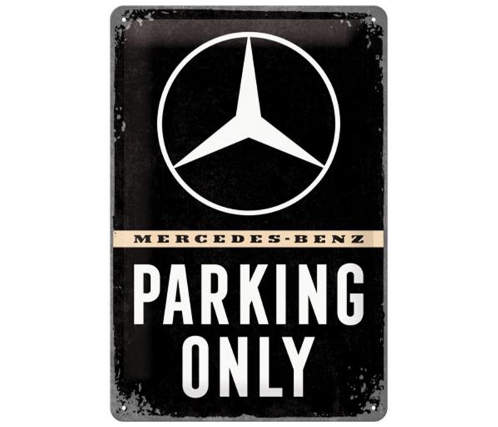 Wyjątkowy Plakat Metalowy 20x30 Mercedes-Benz - Kultowy Akcent dla Twojej Przestrzeni!