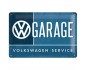 Klimat Retro z Metalowym Plakatem VW Garage 20x30 cm - Nowoczesna dekoracja