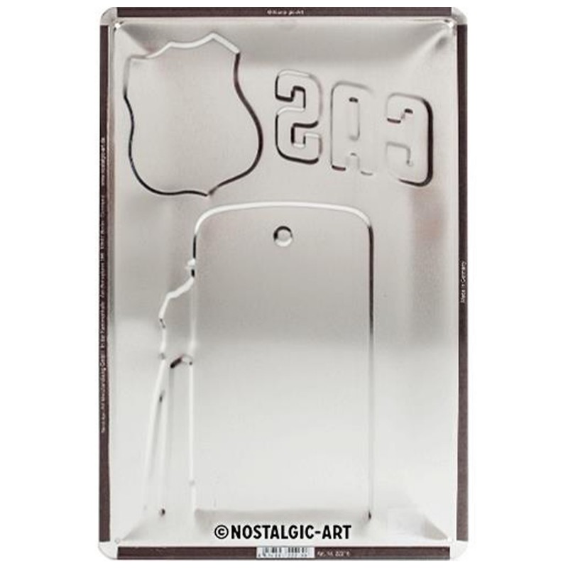 Stalowy Plakat 20x30cm Route 66 Gas Station