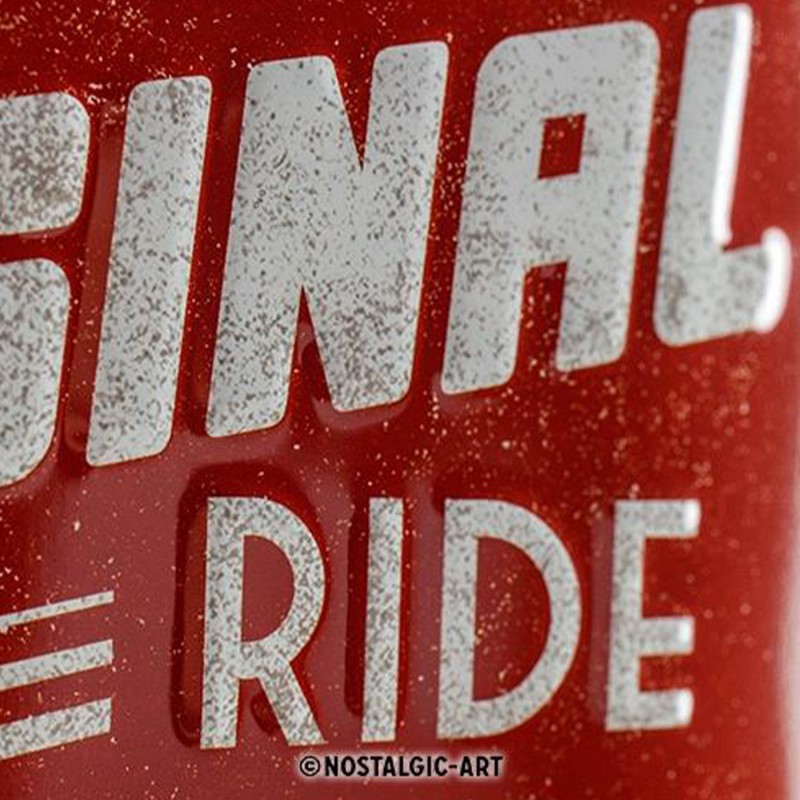 Plakat Metalowy 20x30cm VW Golf - The Original Ride - Ikona Motoryzacji w Nowoczesnym Stylu!