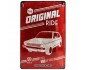 Plakat Metalowy 20x30cm VW Golf - The Original Ride - Ikona Motoryzacji w Nowoczesnym Stylu!