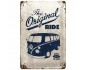 Metalowy Plakat VW Bulli "The Original Ride" 20x30 cm