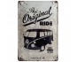 Metalowy Plakat VW Bulli "The Original Ride" 20x30 cm