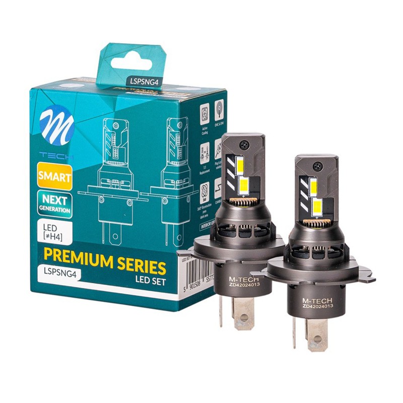 Zestaw LED M-TECH Premium Smart NG SERIES H4 CanBus