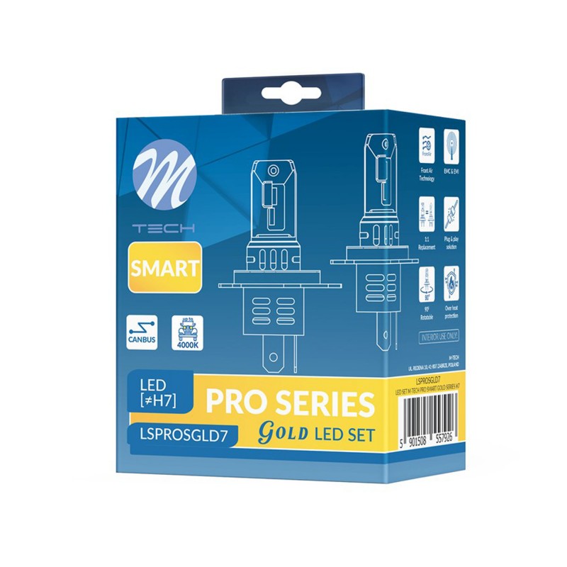 LED SET M-TECH PRO SMART GOLD SERIES H7