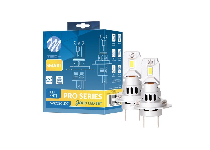 LED SET M-TECH PRO SMART GOLD SERIES H7
