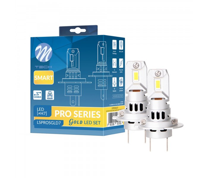 LED SET M-TECH PRO SMART GOLD SERIES H7