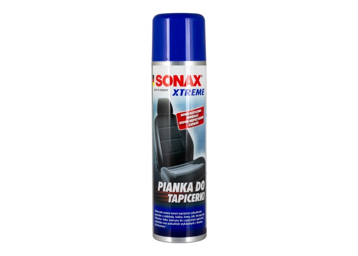 SONAX XTREME Pianka do tapicerki 400ml - Skuteczne Czyszczenie, Odświeżenie i Ochrona Wnętrza