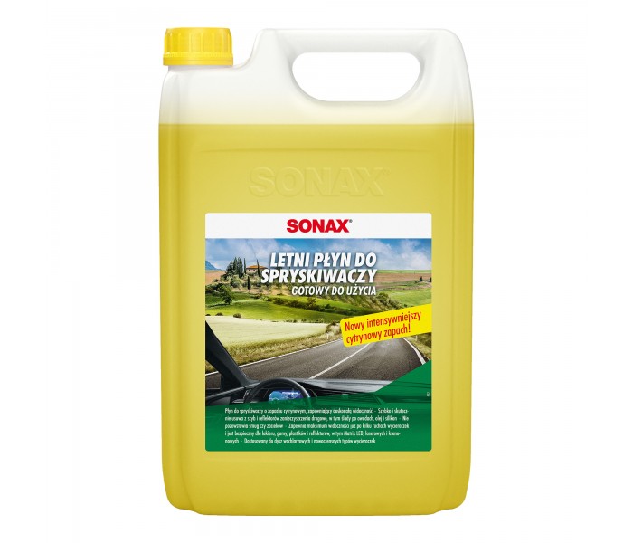 SONAX Letni Płyn do Spryskiwaczy Cytrynowy 4L