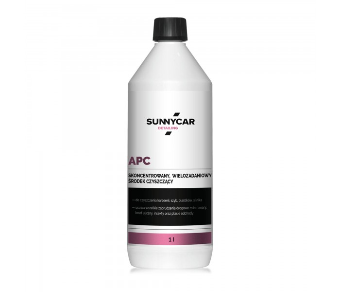 Rewolucja w Pielęgnacji Auta - SunnyCar Skoncentrowany APC 1000 ml