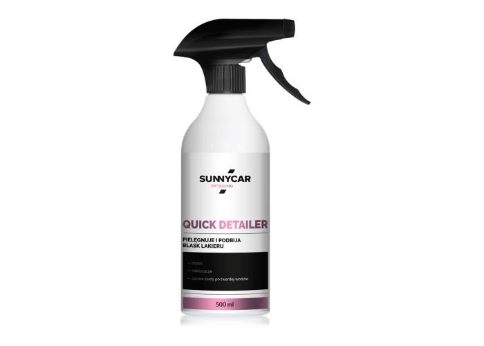 Błysk w Mgnieniu Oka! SunnyCar Quick Detailer 500 ml - Twój Sposób na Perfekcyjny Lakier!
