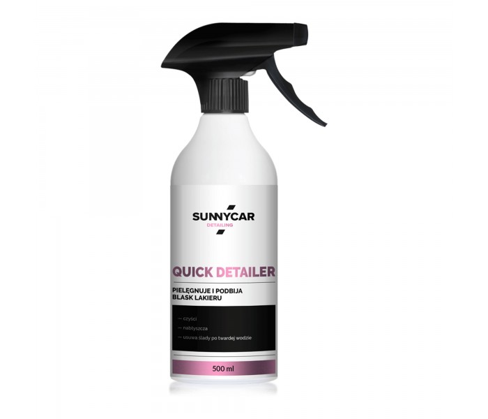 Błysk w Mgnieniu Oka! SunnyCar Quick Detailer 500 ml - Twój Sposób na Perfekcyjny Lakier!