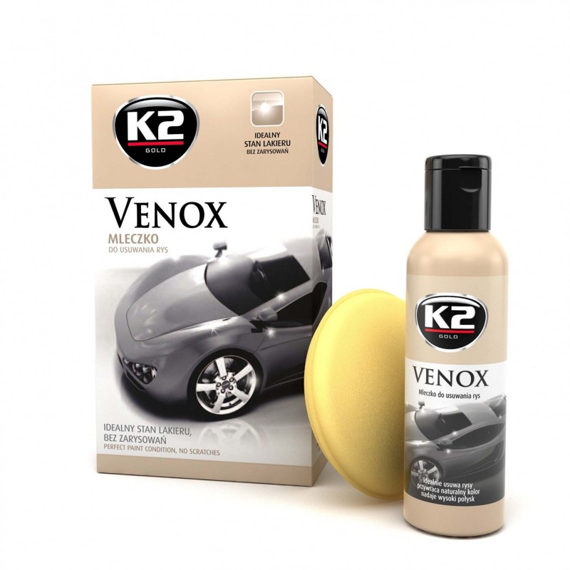 K2 VENOX - Profesjonalne Mleczko do Trwałego Usuwania Rys.