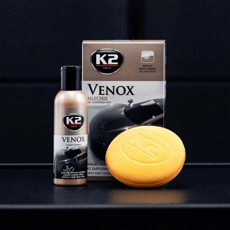 K2 VENOX - Profesjonalne Mleczko do Trwałego Usuwania Rys.
