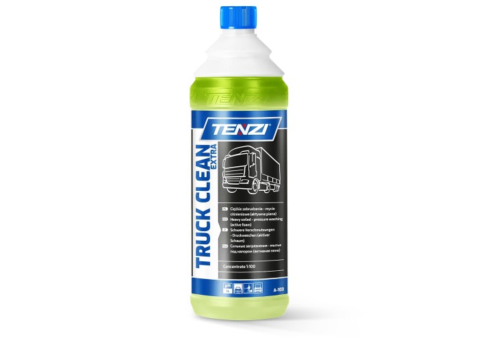 TENZI Truck Clean 1L Potężna Moc dla Gigantów - Dwufazowy Koncentrat do Najcięższych Zabrudzeń!