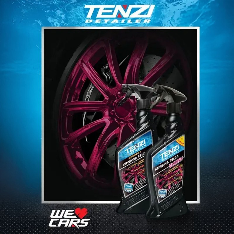 TENZI Krwawa Felga 0,6L - Jedyna Oryginalna - Profesjonalny Środek do Czyszczenia Felg
