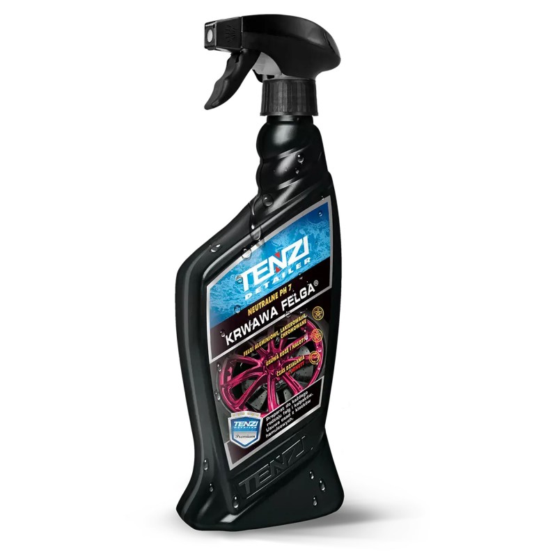 TENZI Krwawa Felga 0,6L - Jedyna Oryginalna - Profesjonalny Środek do Czyszczenia Felg