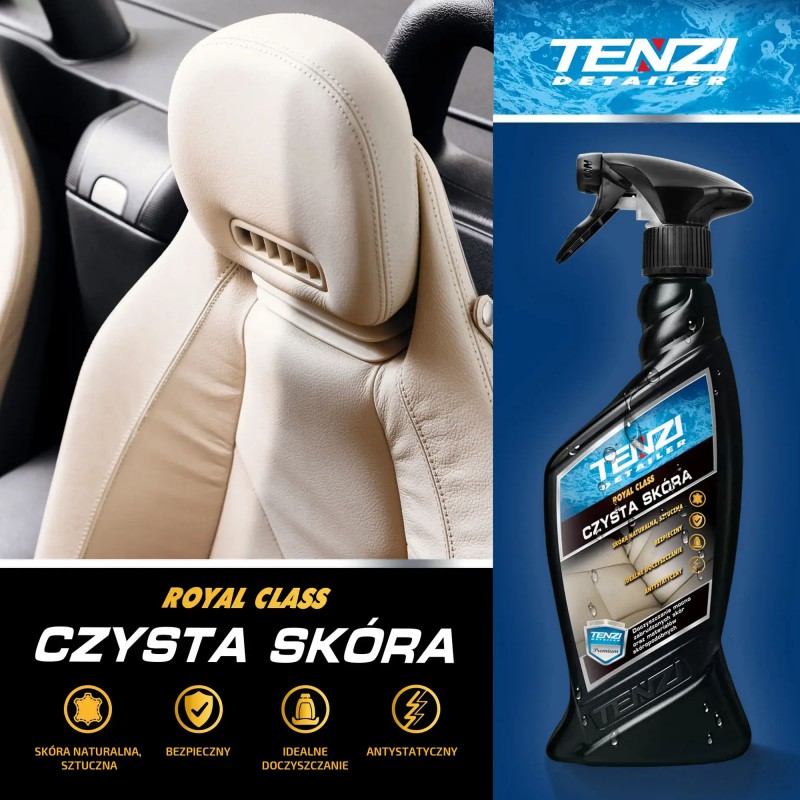 TENZI DETAILER CZYSTA SKÓRA - Skuteczny Preparat do Czyszczenia Skór
