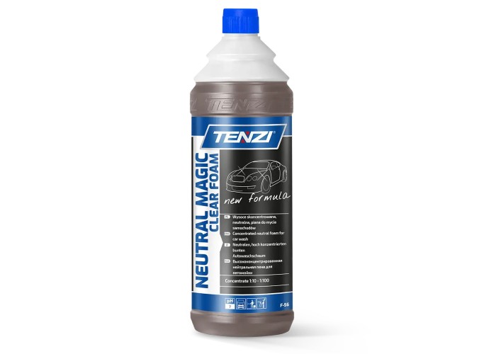 TENZI Neutral MAGIC FOAM CLEAR 1L Bezpieczna dla Powłok Piana Aktywna o Neutralnym pH - Wiśniowy Zapach!