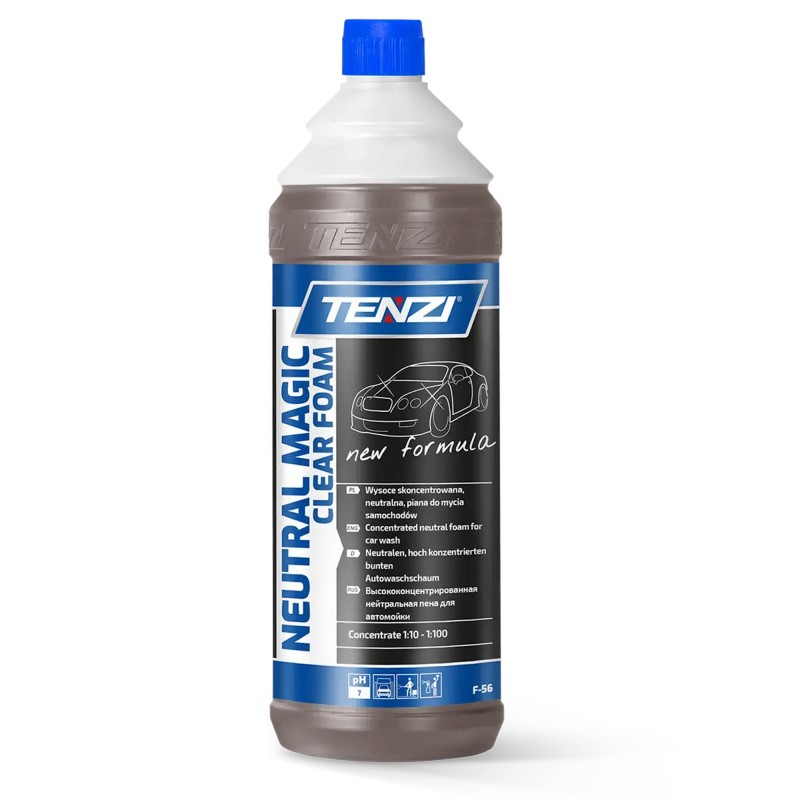 TENZI Neutral MAGIC FOAM CLEAR 1L Bezpieczna dla Powłok Piana Aktywna o Neutralnym pH - Wiśniowy Zapach!