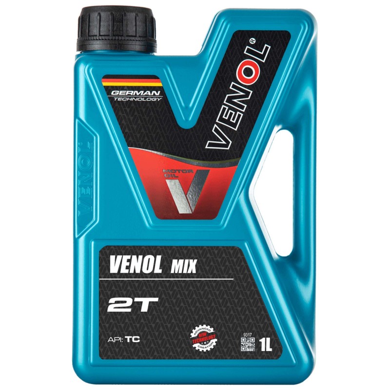 VENOL MIX 2T TC 1L V Mineralny Olej Silnikowy - Idealny dla Motocykli, Skuterów i Pił Łańcuchowych