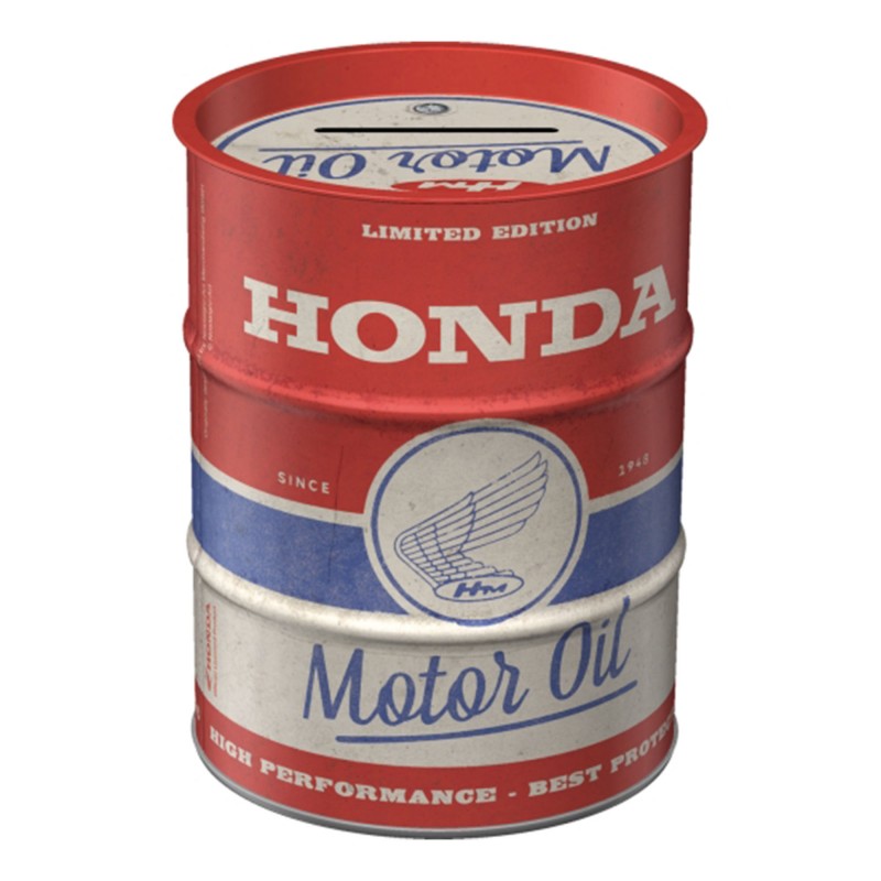 Odkryj Skarbonkę Beczka Honda Mc Motor Oil - Twój Klucz do Oszczędności w Stylu!