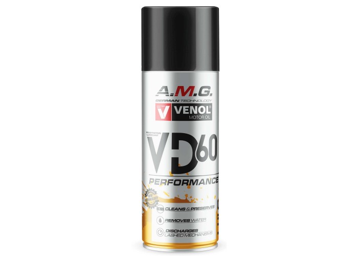 Preparat penetrująco smarujący A.M.G. VENOL VD 60 400ML - Rozkręć Zapieczone Śruby, Chroń Przed Rdzą