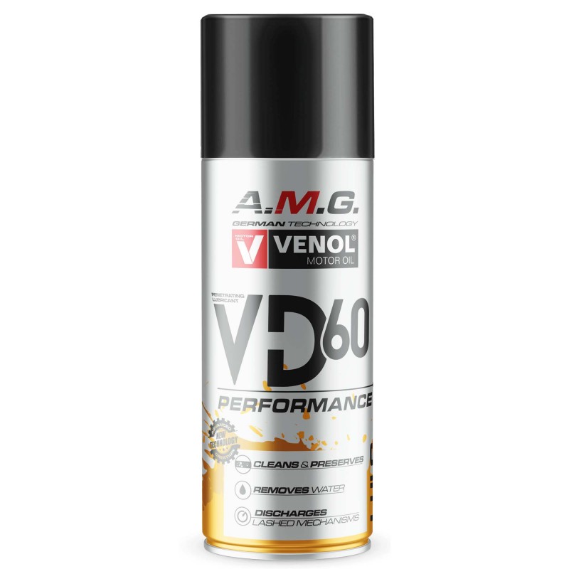 Preparat penetrująco smarujący A.M.G. VENOL VD 60 400ML - Rozkręć Zapieczone Śruby, Chroń Przed Rdzą