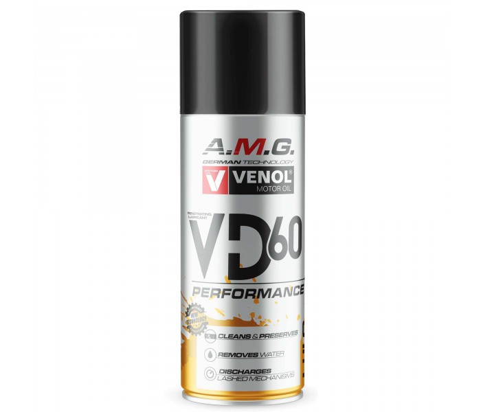 Preparat penetrująco smarujący A.M.G. VENOL VD 60 400ML - Rozkręć Zapieczone Śruby, Chroń Przed Rdzą