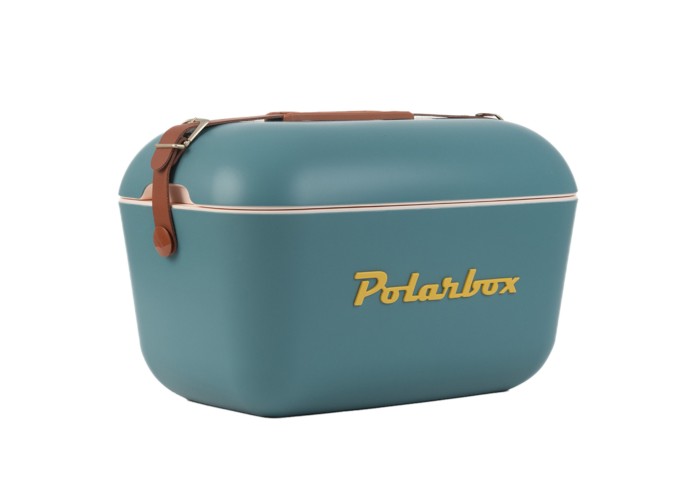 Polarbox Classic Morski: 20 Litrów - Stylowa Lodówka Turystyczna - Wyróżnij Się na Plaży